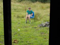Aug 2018 bothy trip 003  Sketching the bothy...... : Aug 2018 bothy trip