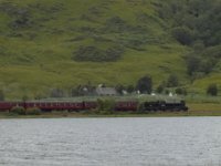 Aug 2018 bothy trip 060  and a steam train going past! : Aug 2018 bothy trip