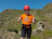 Cornwall 2018 010  Climbing on sea cliffs near Collieston : Cornwall 2018