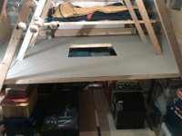 baseboard : The new baseboard, a bit thicker this time.