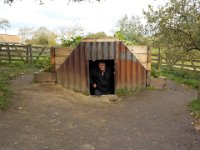 durham trip 047  Yikes, what's emerging from the shelter? : durham trip